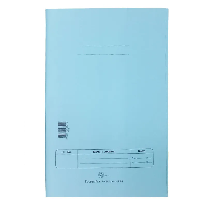 Folder File F/S Blue Atlas