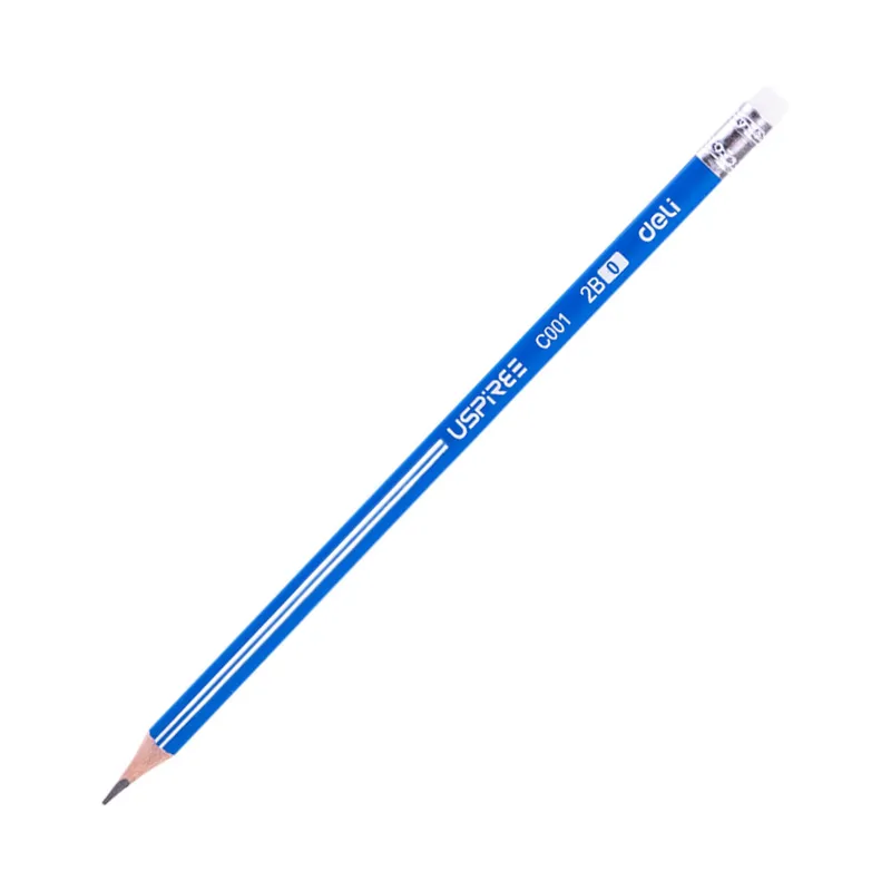 Wood Pencil Ref C001-2B 2B Deli