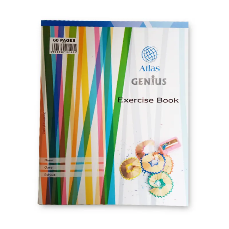 Exercise Book Ref A20D Double Line, 20 Pages Genius