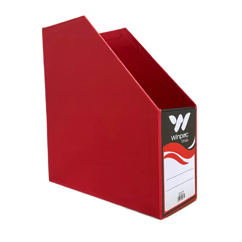 Record Box  Vivida Crimson Red Winpac