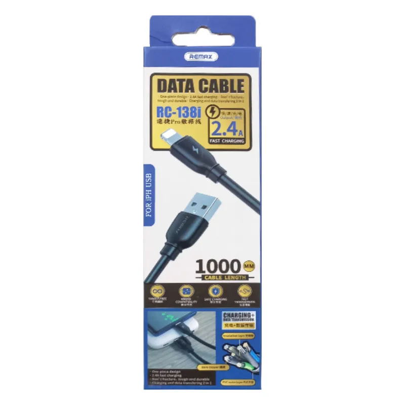 Cable Charging Ref CT4429-134I Iphone Remax TT