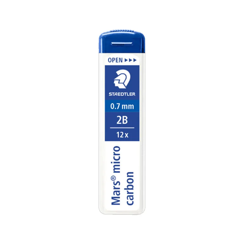 Carbon Lead Refill Ref 250 07 0.7mm 2B Staedtler Mars