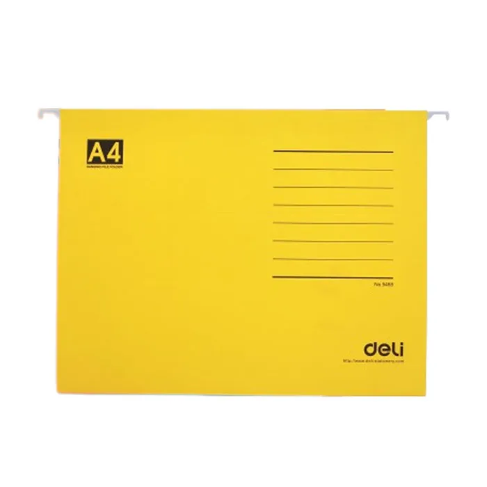 Suspension File Ref E5468 A4, 200 gsm [Colour Varies] Deli