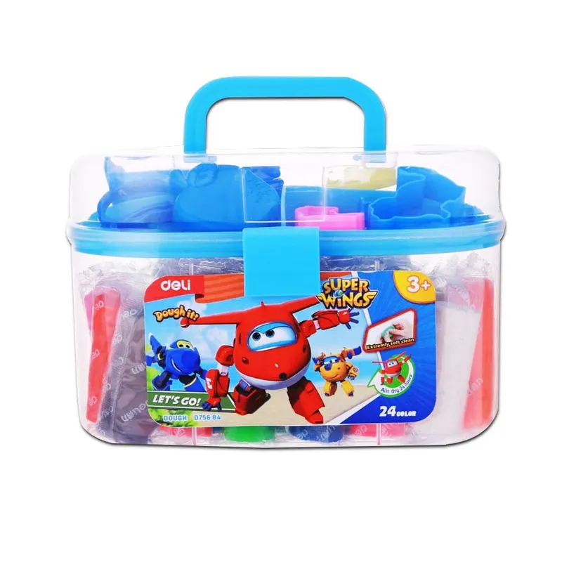 Dough Ref D75684 Assorted Colours [Box of 24] Deli