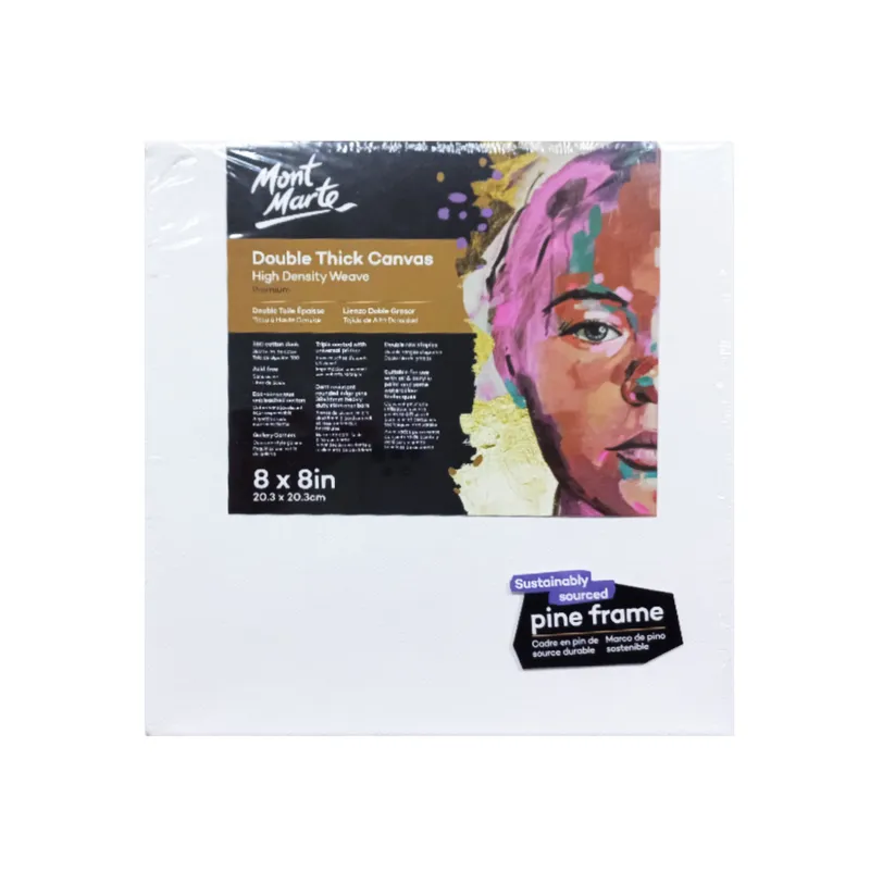 Canvas Ref 2020 20*20cm, Thickness Mont Marte