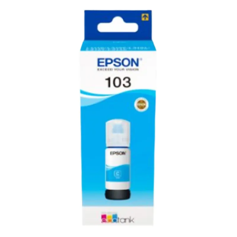 Ink Bottle 103 Cyan, 65ml, eco tank Epson