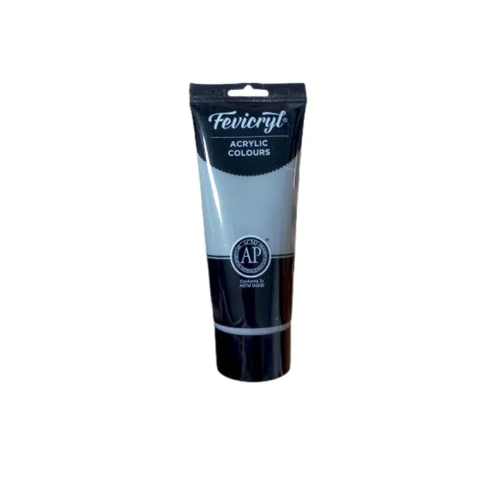 Acrylic Colours Ref AC43 200ml, Grey Fevicryl