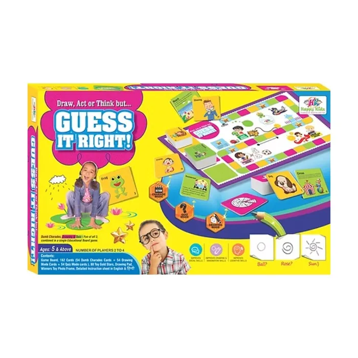 Game: Guess It Right Draw, Act or Think but... RP