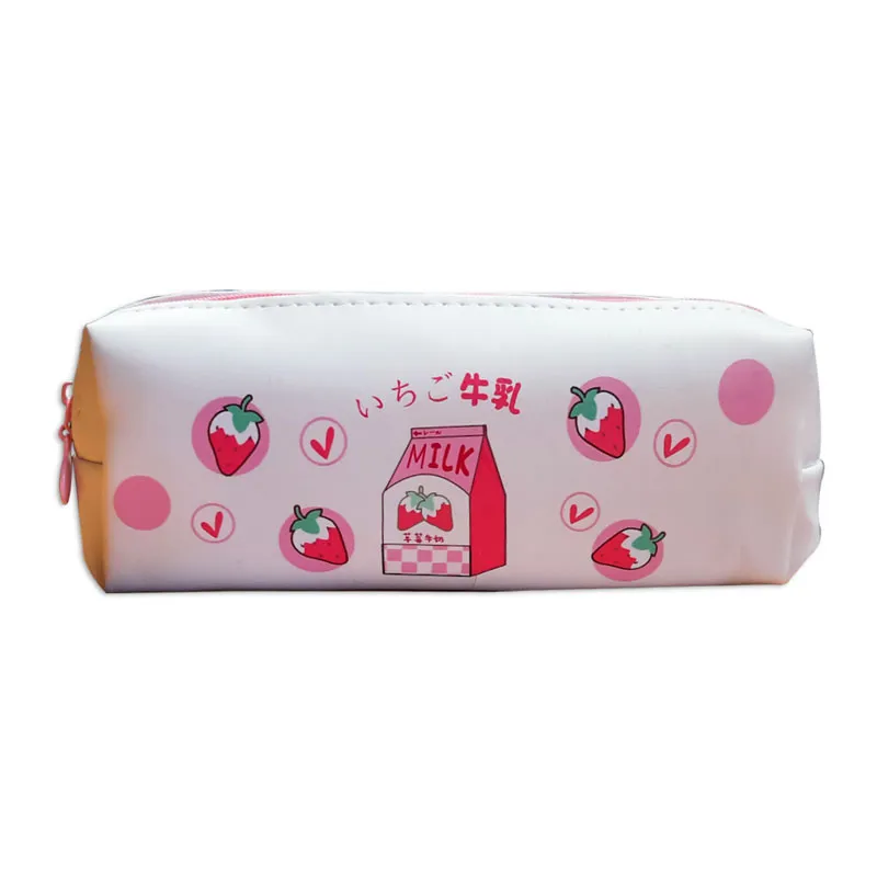 Pencil Case PU Strawberry Pink [18*10cm] My Academia