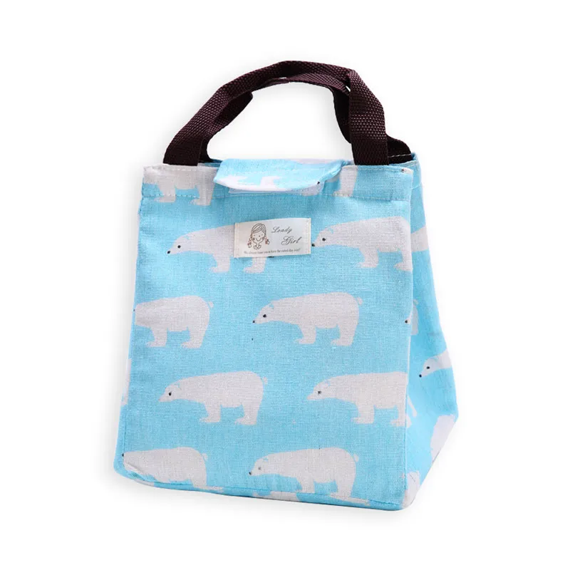 Lunch Bag Cloth 18*23cm - Blue Bear My Academia