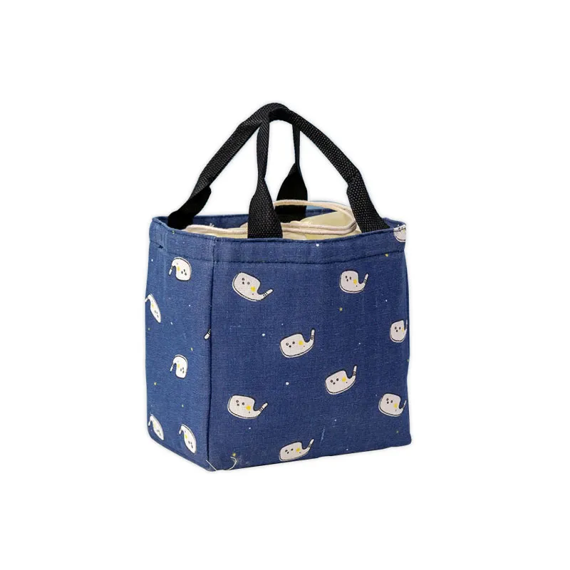 Lunch Bag Cloth 18*23cm - Blue Whale My Academia