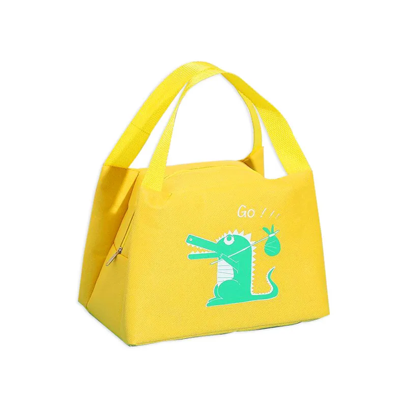 Lunch Bag Polyester 21*15cm - Croco Yellow My Academia