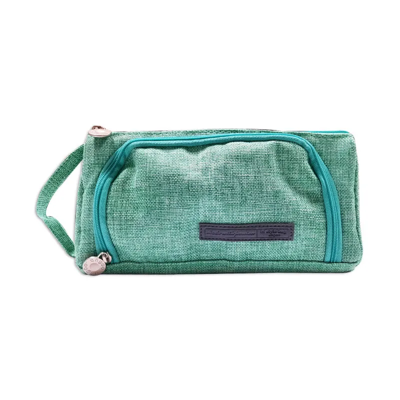 Pencil Case Cloth Triangle Green [21*12cm] - 2 comp My Academia