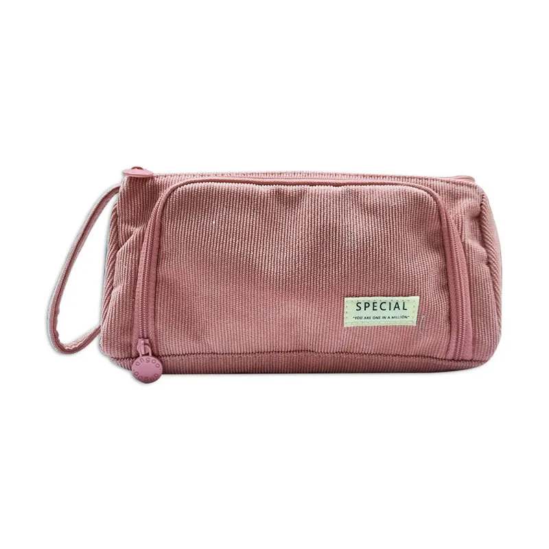 Pencil Case Cloth Triangle Pink[21*12cm] - 2 comp My Academia