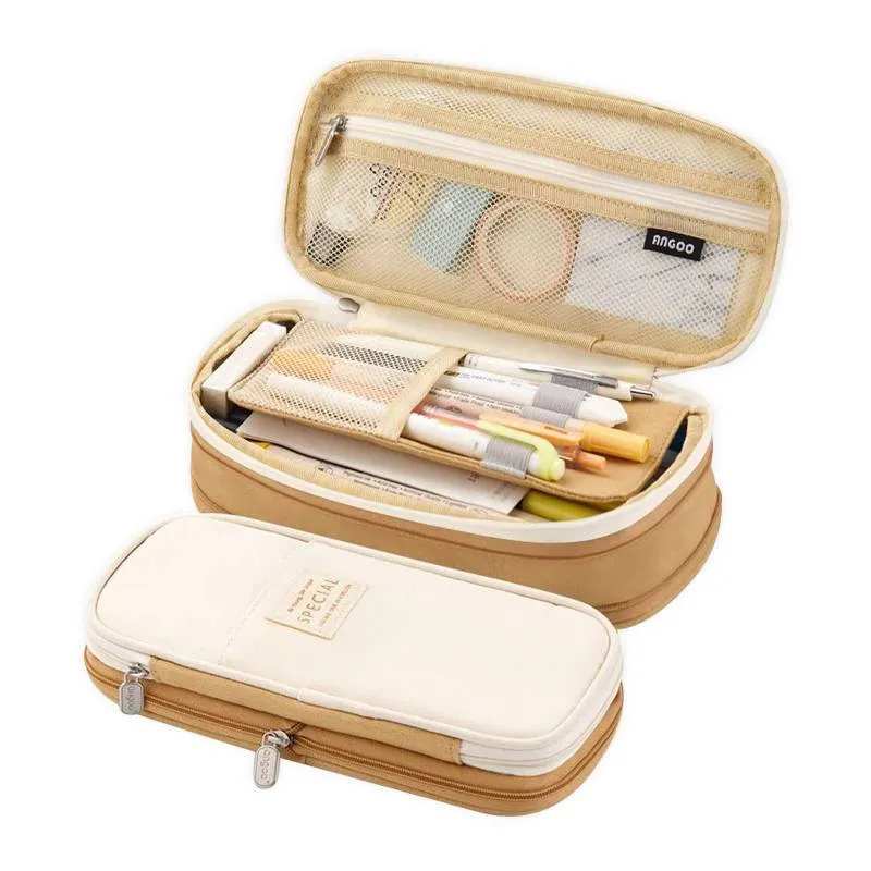 Pencil Case Cloth Special Brown [22*11cm] - 2 Comp My Academia