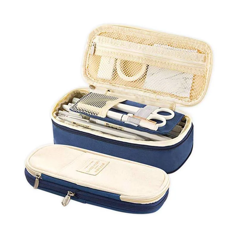 Pencil Case Cloth Special Dark Blue [22*11cm] - 2 comp My Academia