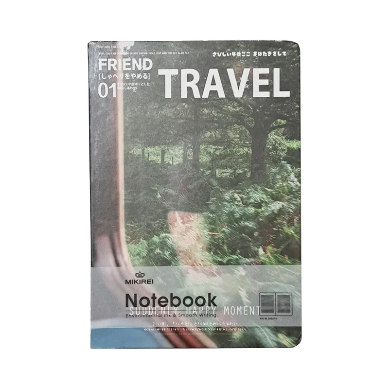Hard Cover Notebook Ref BG11413 A5, 96 Sheets, Daily Life Meli Melo