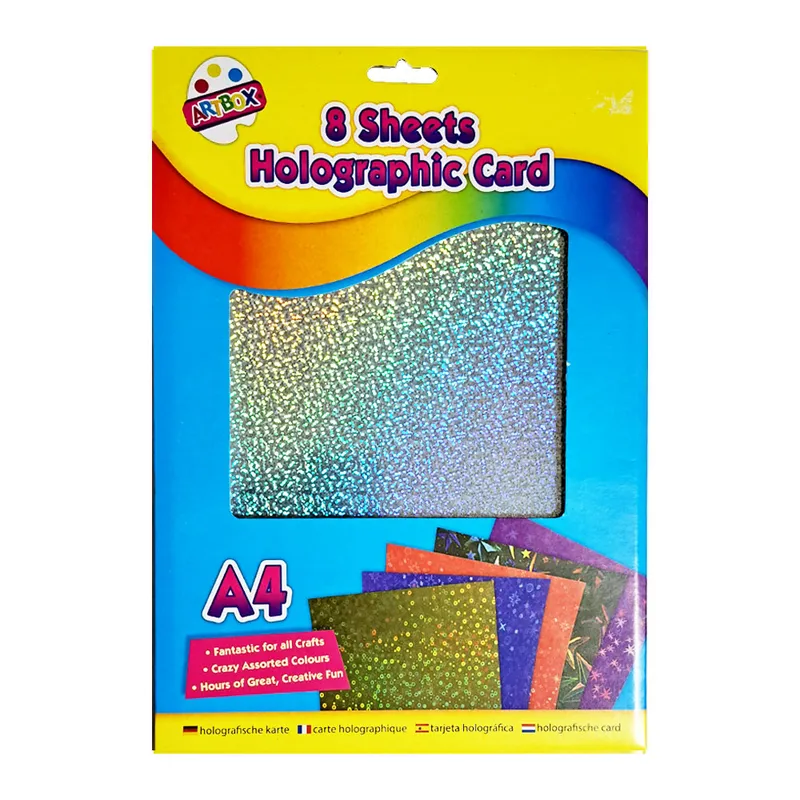Holographic Cards Ref 5291 A4 [8 Sheets] Artbox