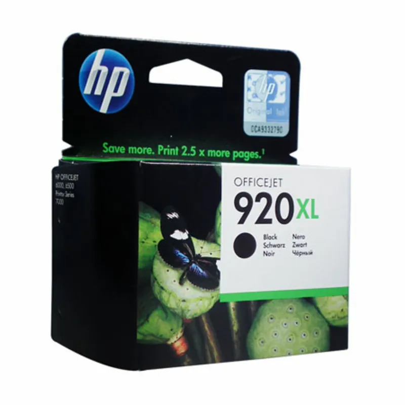 Inkjet Cartridge CD975AE Black HP 920XL  Hewlett Packard
