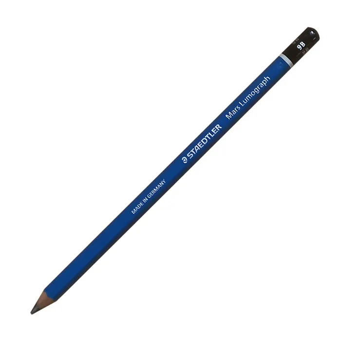 Wood Pencil Ref 100-9B 9B Mars Lumograph Staedtler