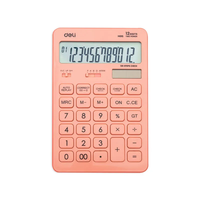 Desktop Calculator Ref M01541 12 Digits, 236*149*18mm Deli