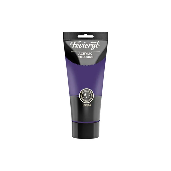 Acrylic Colours Ref AC45 200ml, Mauve Fevicryl