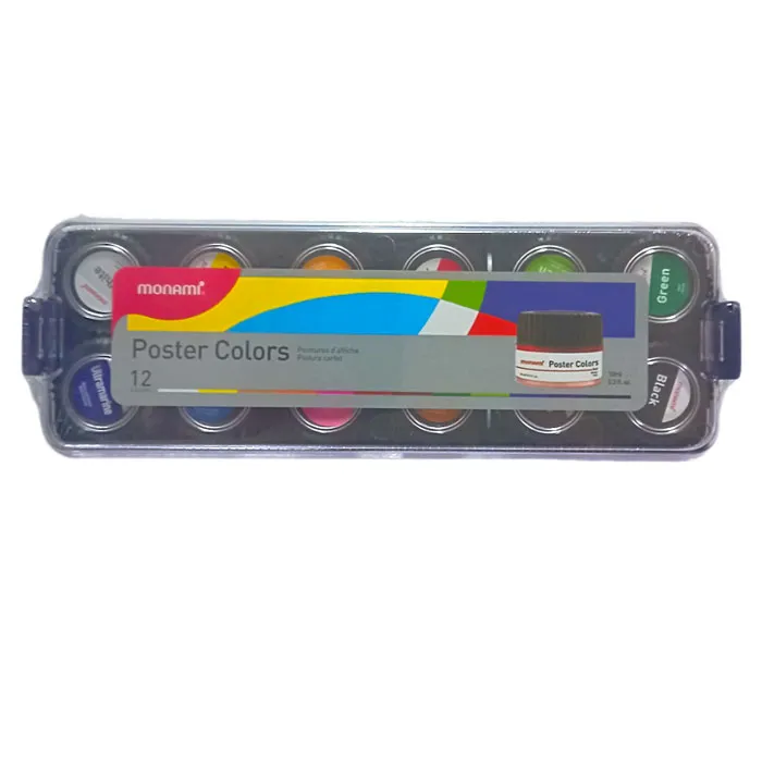 Poster Colour Ref MON174 12 Colours MonAmi