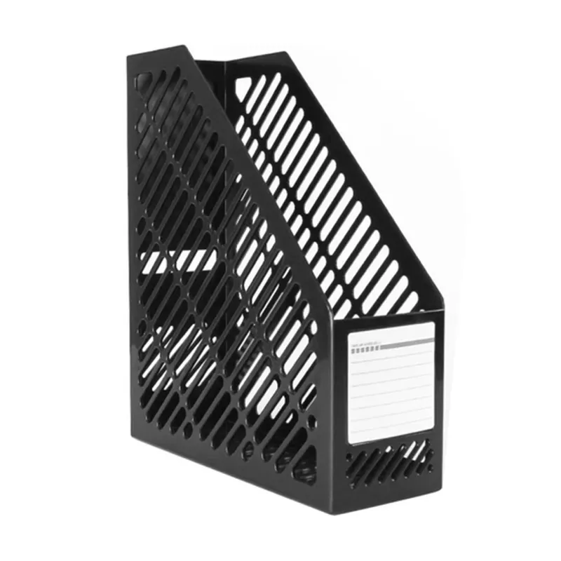 Magazine Container Ref 9842 S:259*90*293mm , Black Deli
