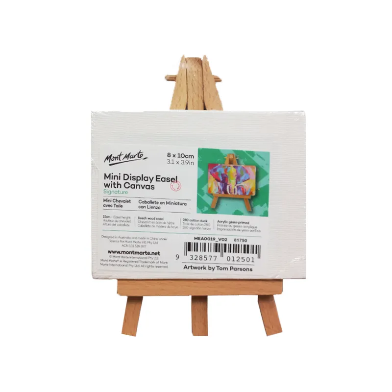Mini Canvas with Easel Ref MEA0019 8*10cm Mont Marte