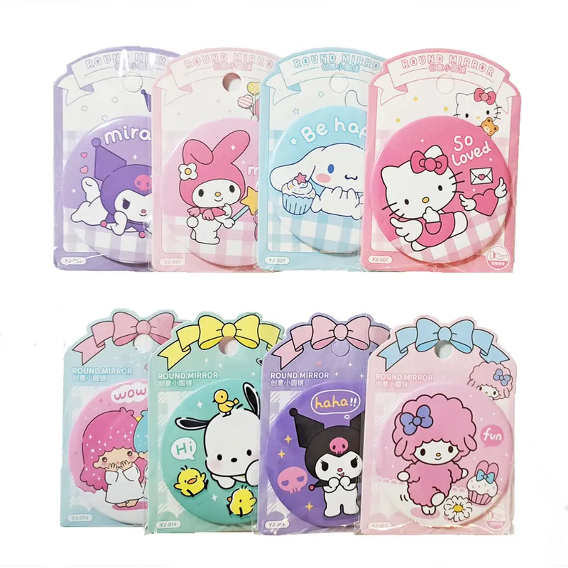 Mirror Cosmetic YJ-008 Round, 7cm MeliMelo