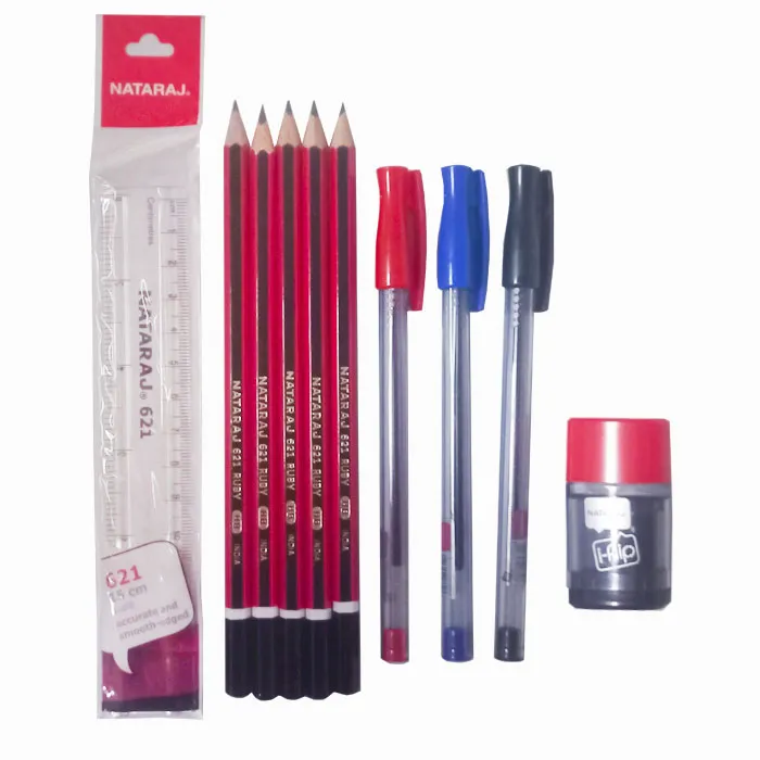 School Combination Set 10 Pcs Nataraj