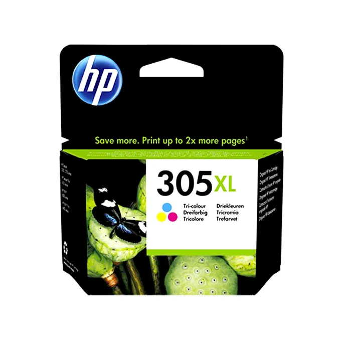 Inkjet Cartridge Hp 305XL Ref 3YM63AE Tri-colour Hewlett Packard