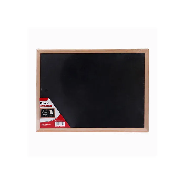 Blackboard Ref SW3061 W20cmxH30cm, Pine Frame [Magnetic] Foska