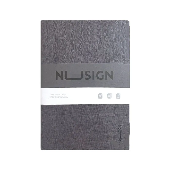 Leather Notebook Ref NS262 A5, 96 Sheets, Assorted Colours Deli
