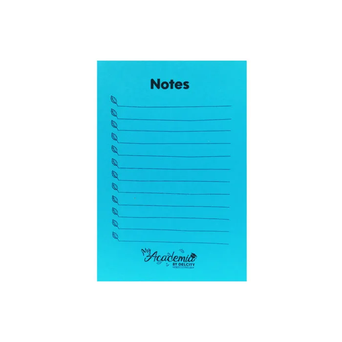 Checklist -Notes A6, Assorted Colours My Academia