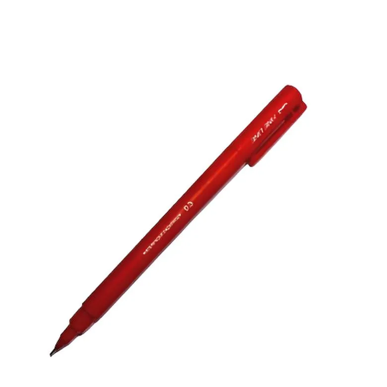 Fineliner Pen Compo Ref PIN03-100 0.3mm Ultra Fine, Red Uni- Mitsubishi