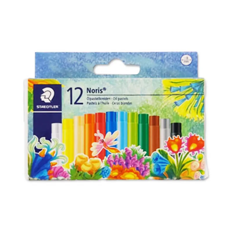 Oil Pastel Noris Club Ref 241 NC12 12 Colours Staedtler