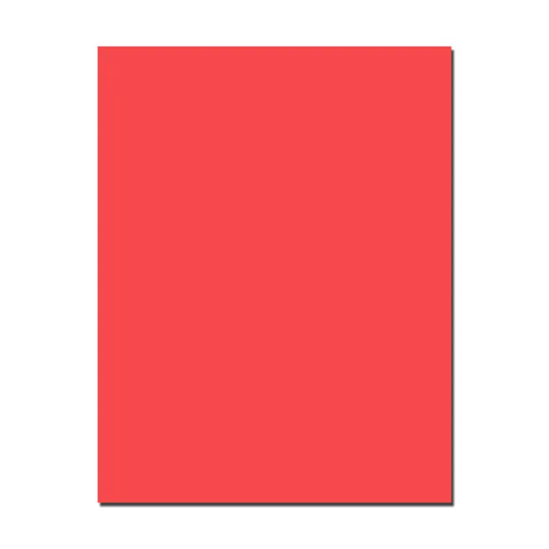 Report Cover Bristol A4 Red, 160gsm No Brand