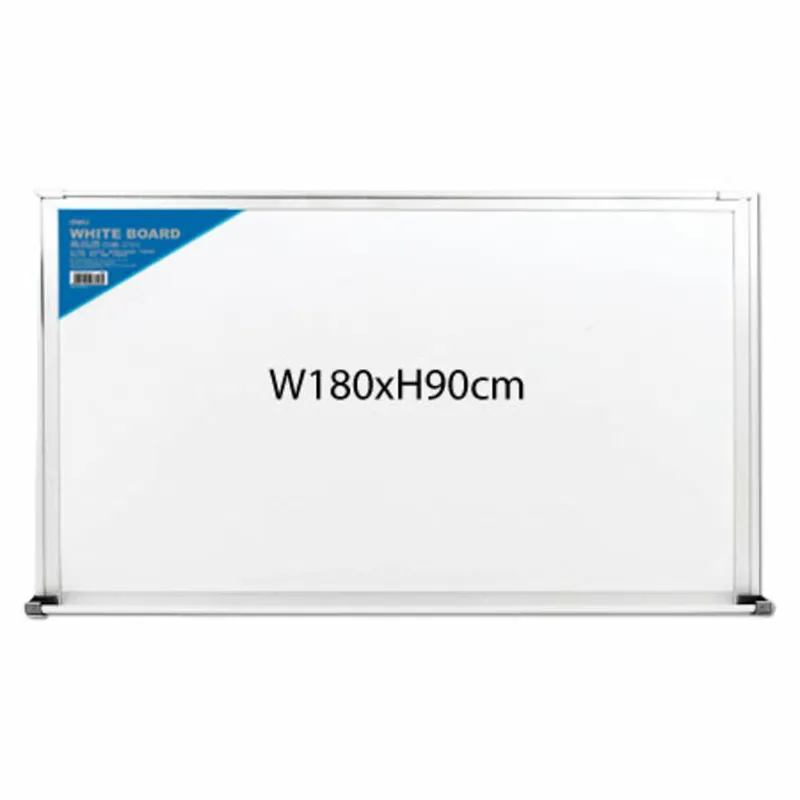 White Board Ref E7819 W180*H90cm, Aluminium Frame Deli