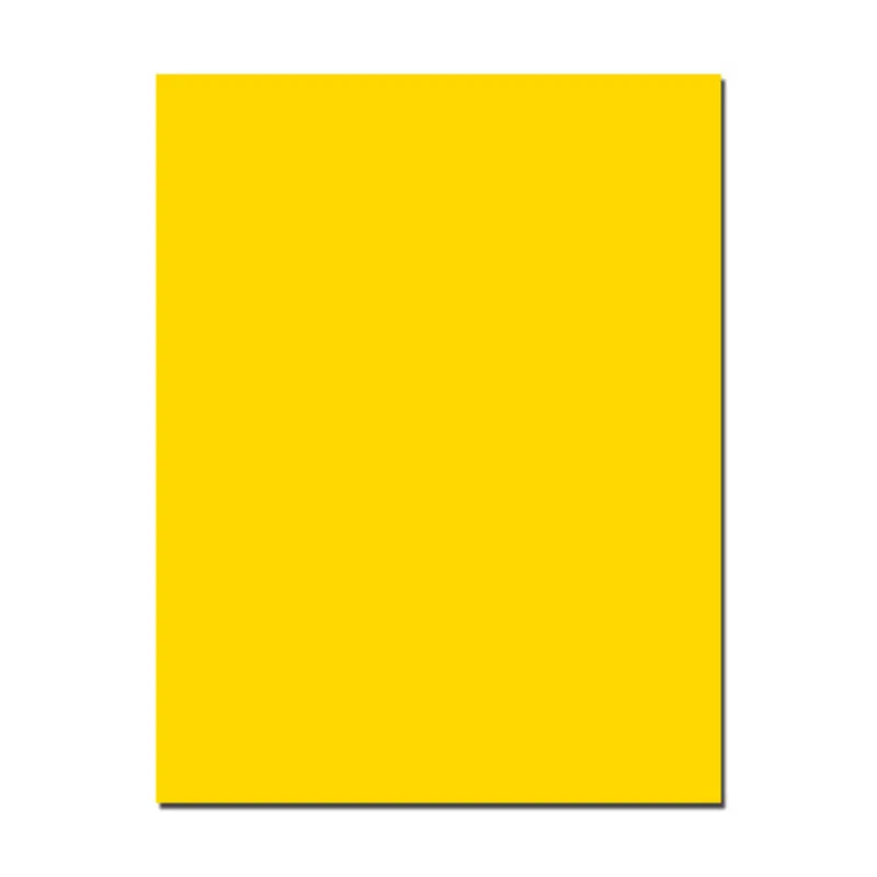 Report Cover Bristol A4 Saffron, 160gsm No Brand