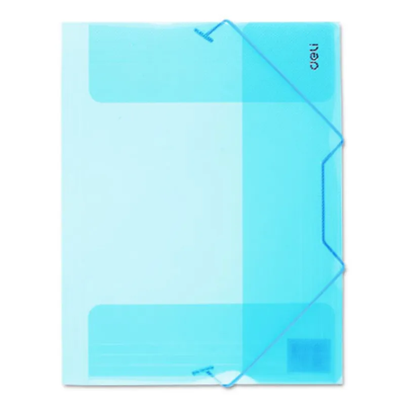 Elastic File Ref E39504 A4, Transparent  Deli