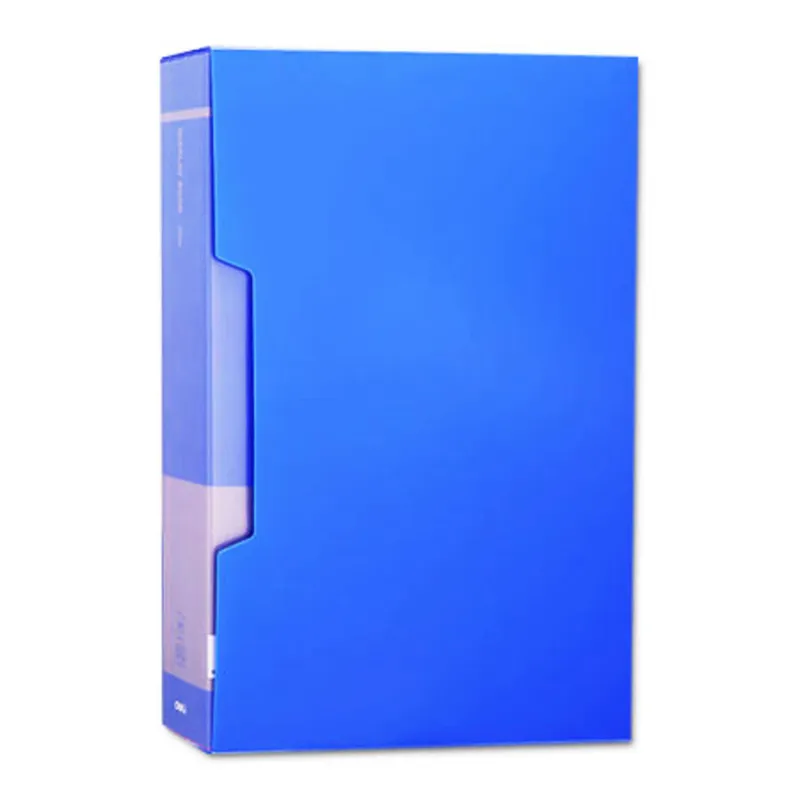 Display Book Ref E5006 A4, 80 Pockets, Plastic Deli