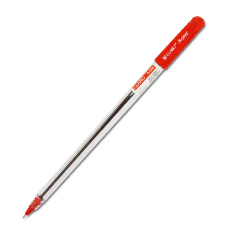 Ball Pen A-One Ref 0116 0.7mm Tip, Red Claro