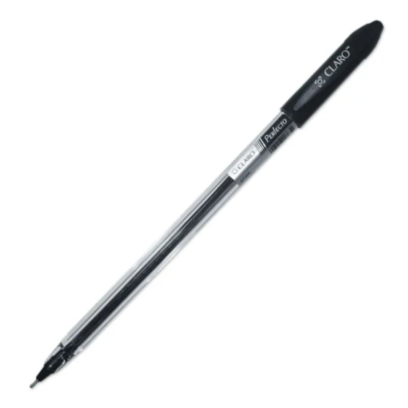 Ball Pen Perfecto Ref 0086 0.7mm Tip, Black Claro