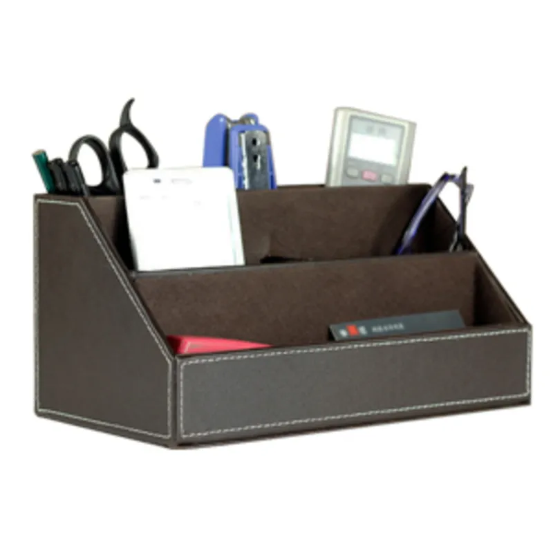 Stationery Holder Ref ZM1005 240*130*110mm, PVC Black Foska