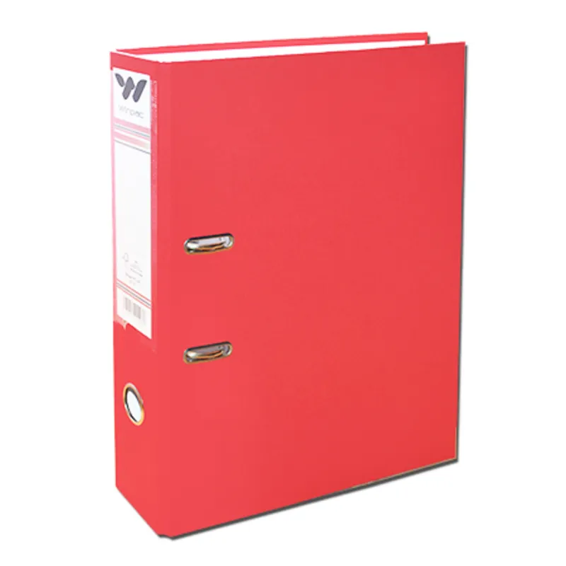 Lever Arch File Single PP AF1 3", Red Winpac