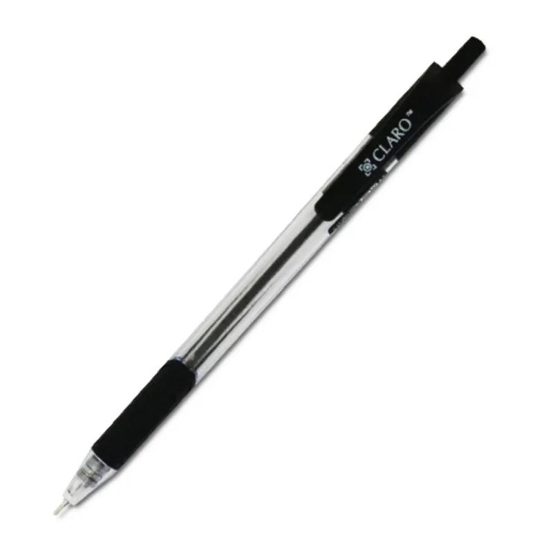 Ball Pen Trion Grip RT 0.7mm Tip, Black Claro