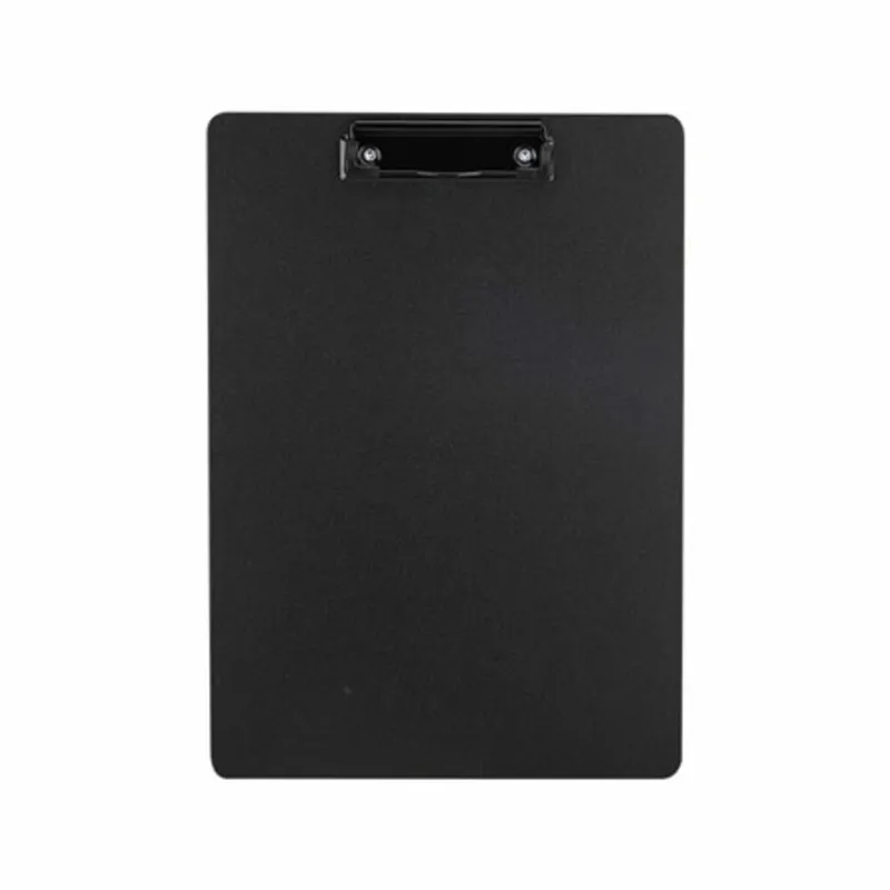 Clip Board Foam PP Ref F75422 A4, Metal Clip, Black Deli