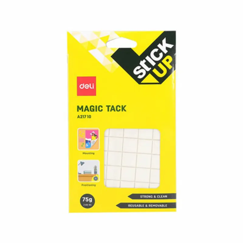 Rubber Mastic Adhesive Ref A21710 75g, White Deli