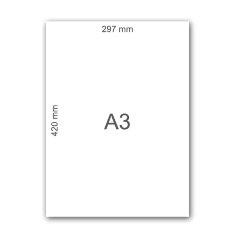 Bristol Paper A3 White, 160gsm No Brand